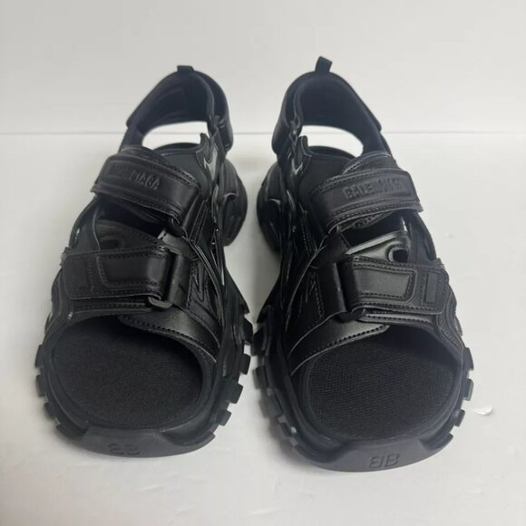 Balenciaga Mens Sandal Black Size EU41 US8 - Picture 3 of 6